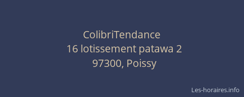 ColibriTendance