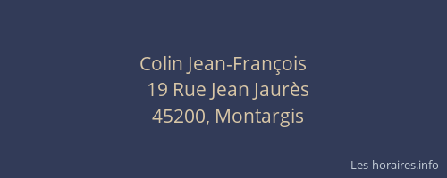 Colin Jean-François