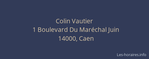 Colin Vautier