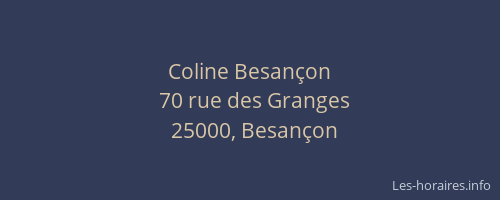 Coline Besançon