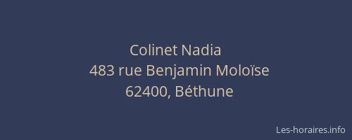 Colinet Nadia