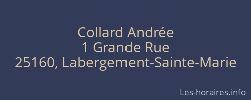 Collard Andrée