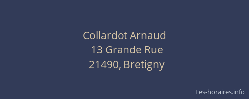Collardot Arnaud