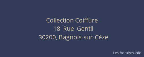 Collection Coiffure