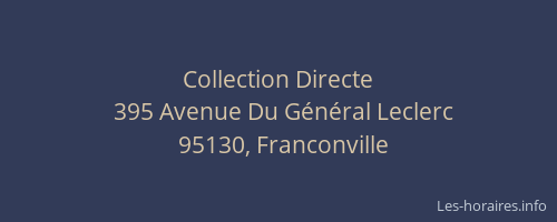 Collection Directe
