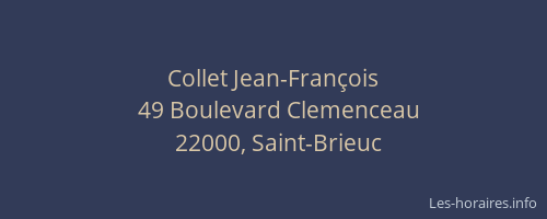 Collet Jean-François
