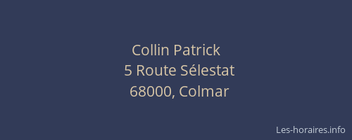 Collin Patrick