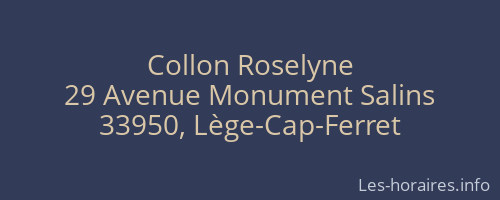 Collon Roselyne