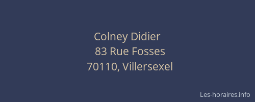 Colney Didier