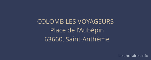 COLOMB LES VOYAGEURS