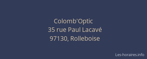 Colomb'Optic