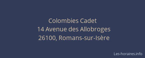 Colombies Cadet