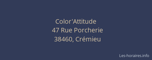 Color'Attitude