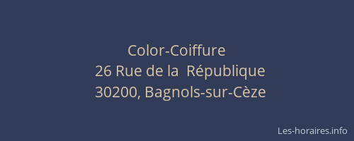 Color-Coiffure