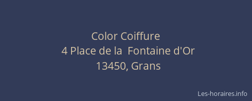 Color Coiffure