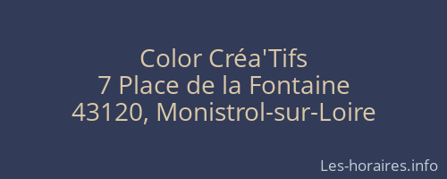 Color Créa'Tifs