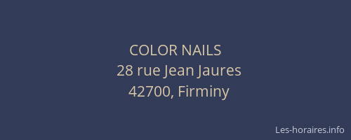 COLOR NAILS