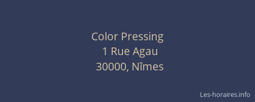 Color Pressing