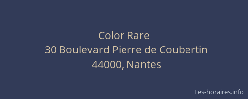Color Rare