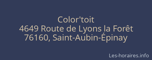 Color'toit