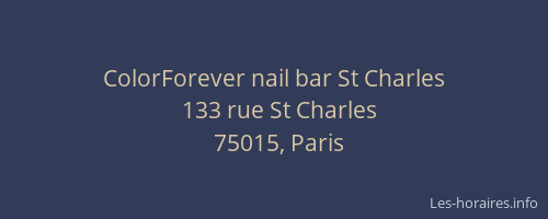 ColorForever nail bar St Charles