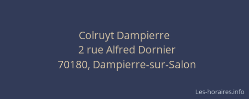 Colruyt Dampierre