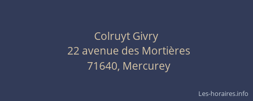 Colruyt Givry