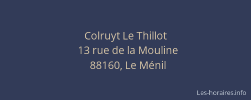 Colruyt Le Thillot