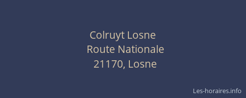 Colruyt Losne