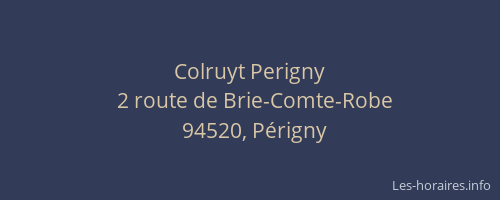 Colruyt Perigny