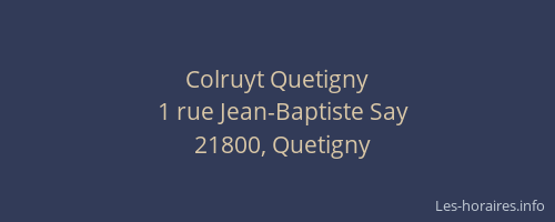 Colruyt Quetigny