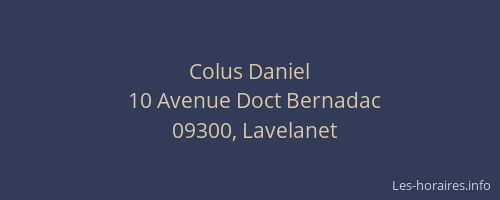Colus Daniel