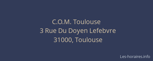 C.O.M. Toulouse