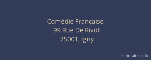 Comédie Française