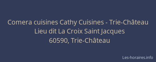 Comera cuisines Cathy Cuisines - Trie-Ch&acirc;teau