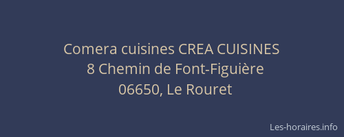 Comera cuisines CREA CUISINES