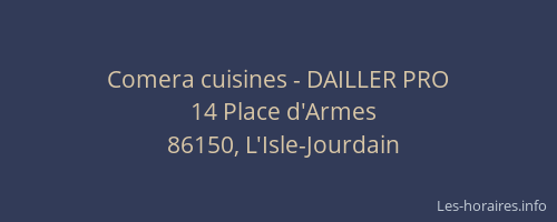 Comera cuisines - DAILLER PRO