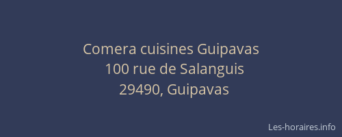 Comera cuisines Guipavas