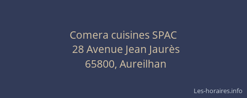 Comera cuisines SPAC