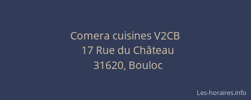 Comera cuisines V2CB