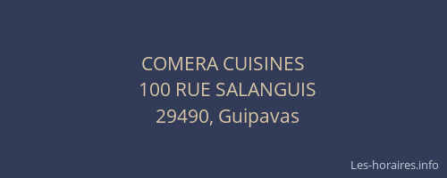 COMERA CUISINES