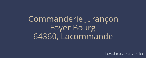 Commanderie Jurançon