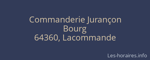Commanderie Jurançon