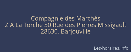 Compagnie des Marchés
