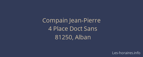 Compain Jean-Pierre