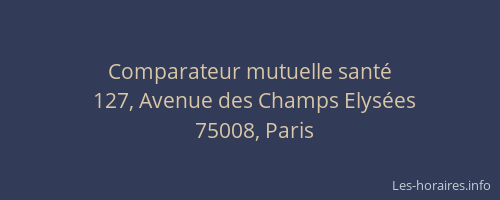 Comparateur mutuelle santé