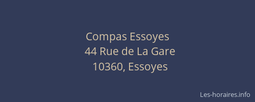 Compas Essoyes