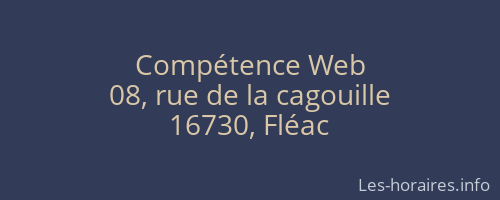 Compétence Web