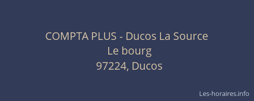COMPTA PLUS - Ducos La Source