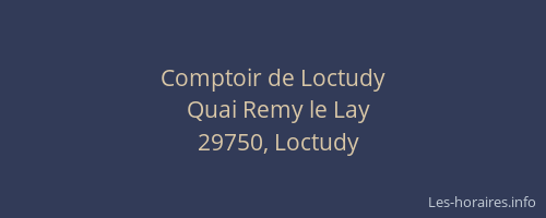 Comptoir de Loctudy